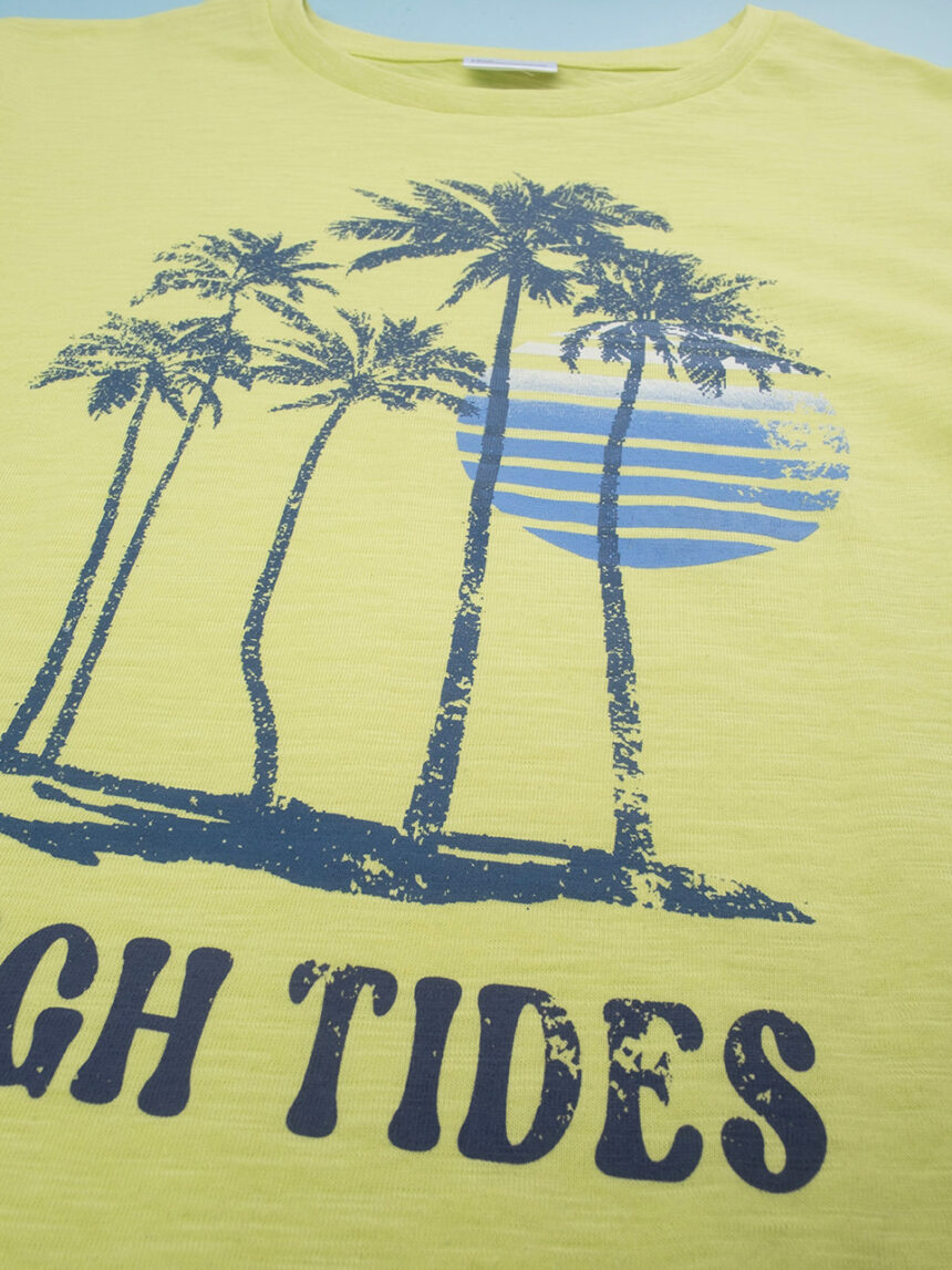 παιδικό t-shirt λαχανί high tides για αγόρι - Prénatal