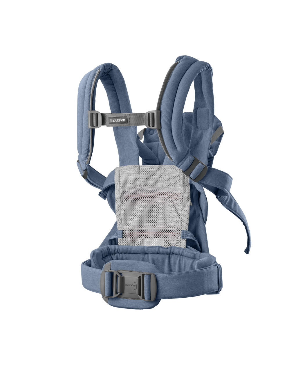 Babybjorn μάρσιπος harmony woven melange blue - Baby Bjorn