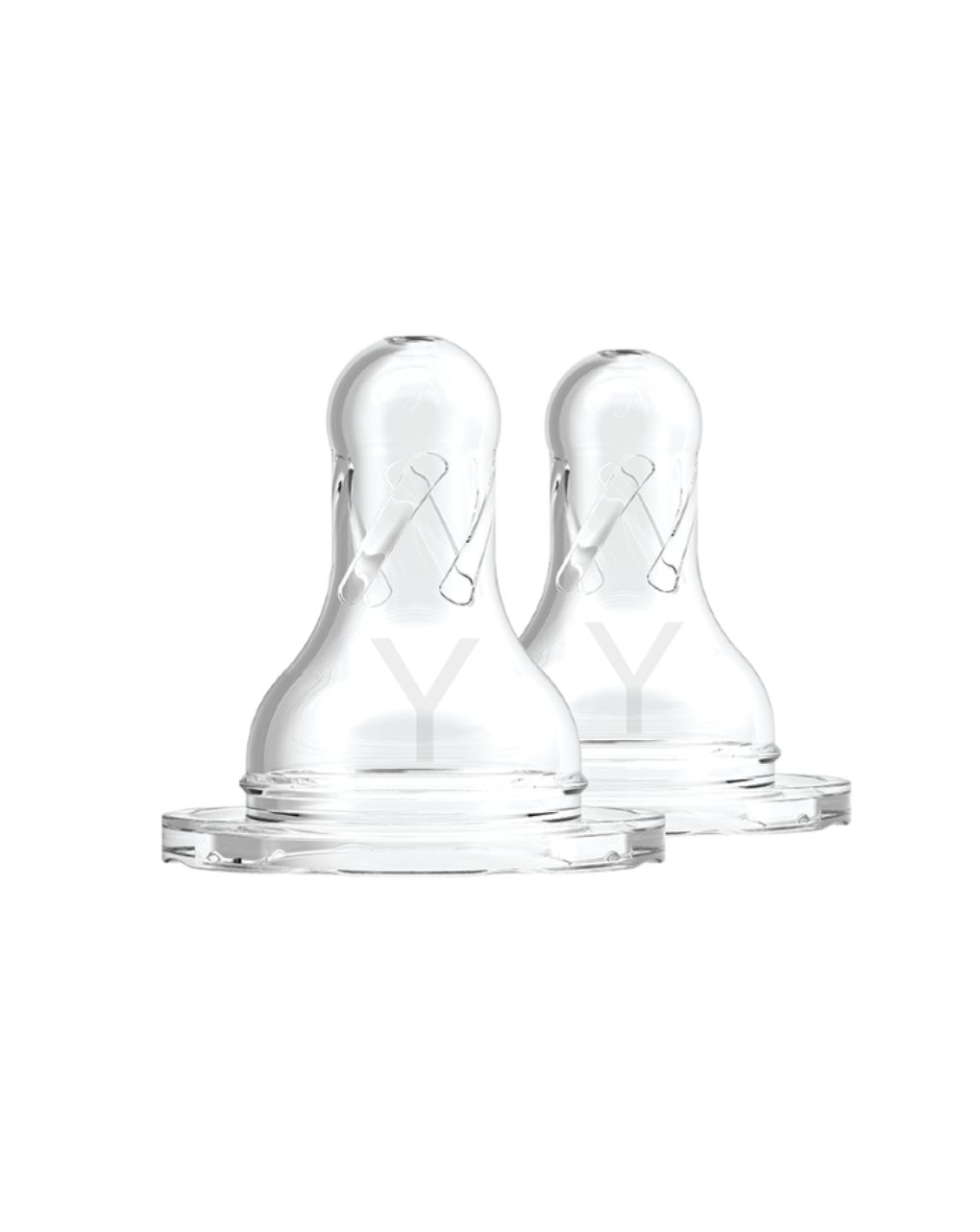 Dr. brown's options+ θηλές σιλικόνης y-cut κατά των κολικών με στενό λαιμό 9m+ 112.70.1hc.097