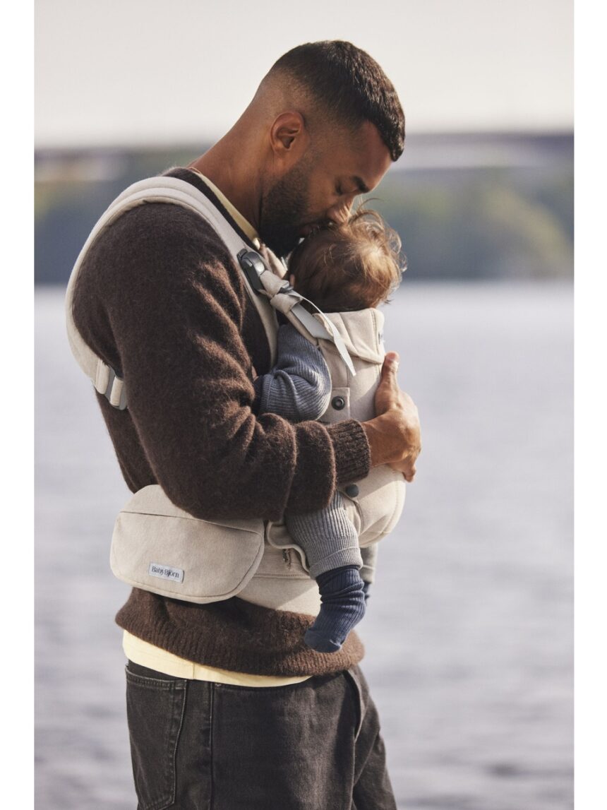 Babybjorn μάρσιπος harmony woven melange light beige - Baby Bjorn