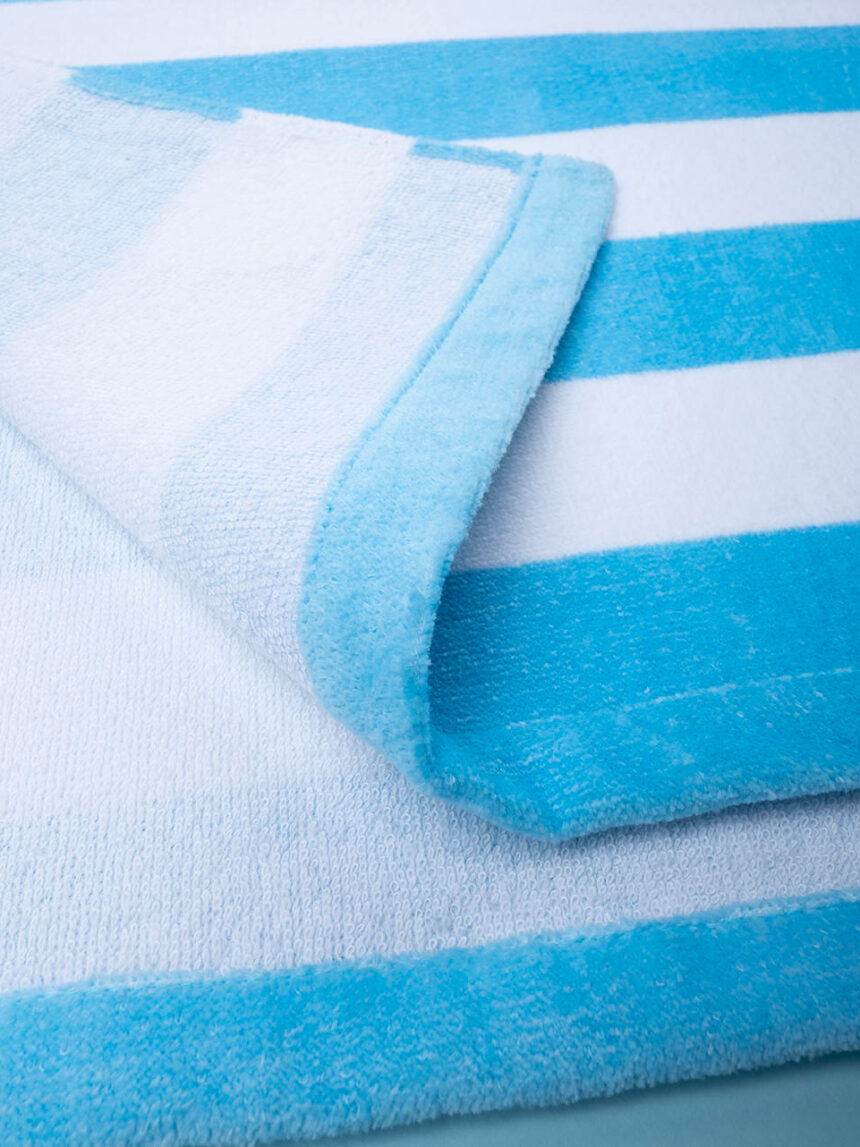 βρεφικό πόντσο θαλάσσης ριγέ με καρχαρία για αγόρι - Prénatal