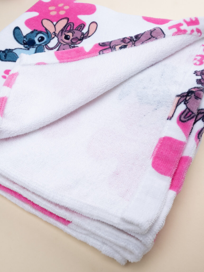 βρεφικό πόντσο θαλάσσης λευκό stitch&angel για κορίτσι - Prénatal