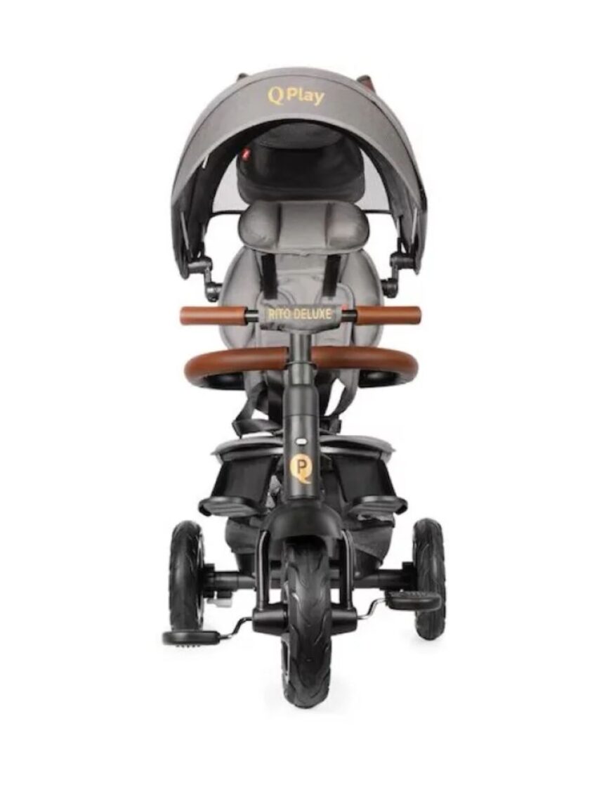 Qplay τρίκυκλο rito deluxe air gel wheels grey 01-1212068-03 - QPLAY