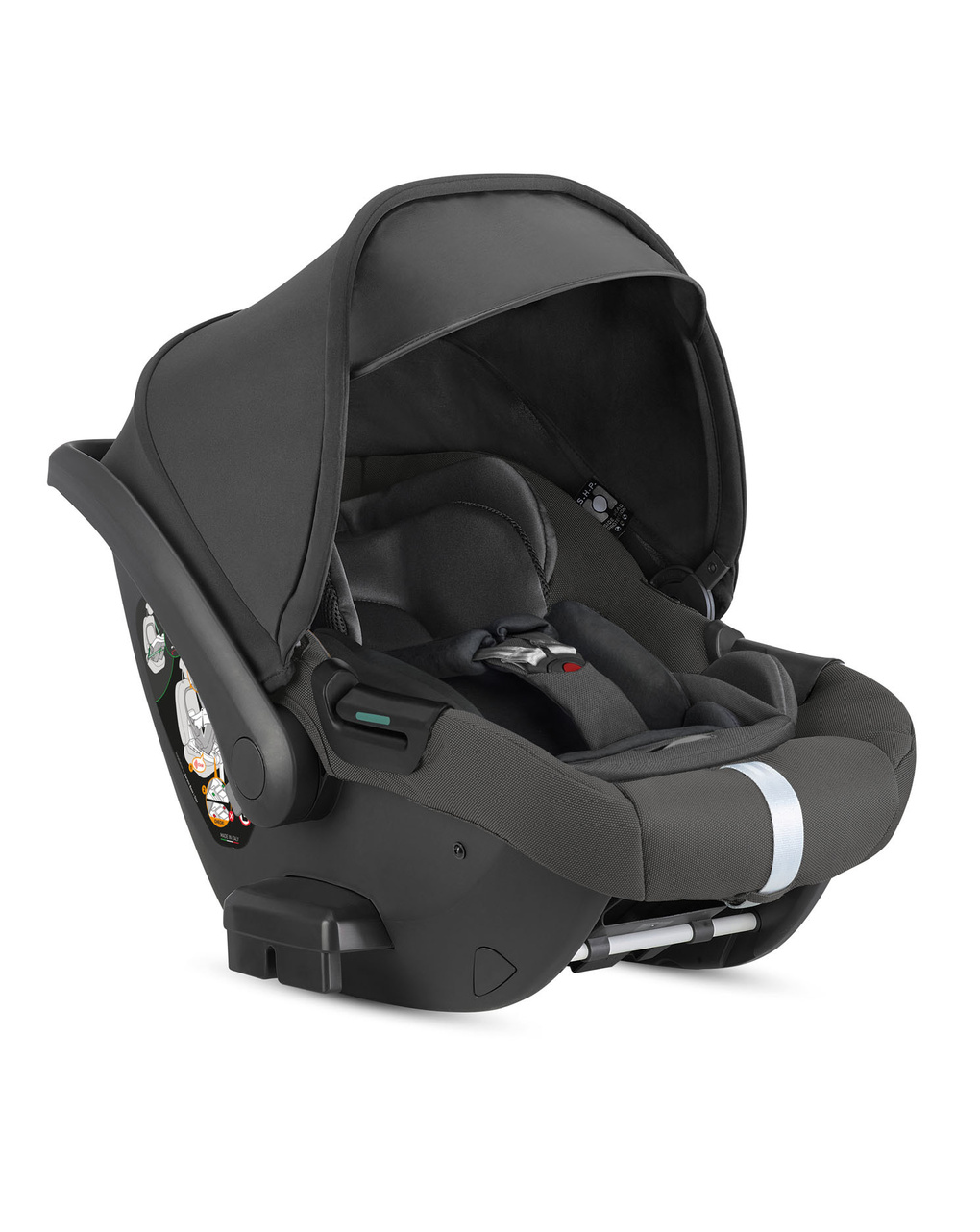 Inglesina σύστημα μεταφοράς quattro aptica xt darwin recline με σκελετό nero magnet grey - Inglesina