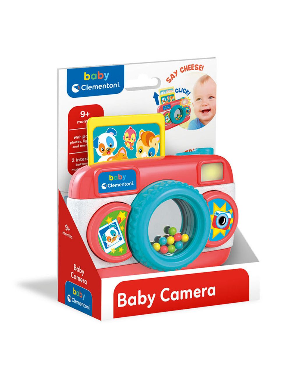 Baby clementoni βρεφικό παιχνίδι baby κάμερα 1000-17461 - BABY CLEMENTONI