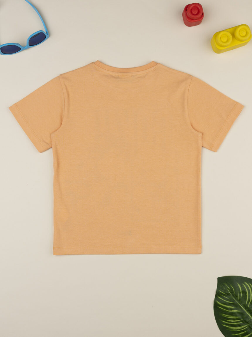 παιδικό t-shirt πορτοκαλί dragon ball για αγόρι - Prénatal
