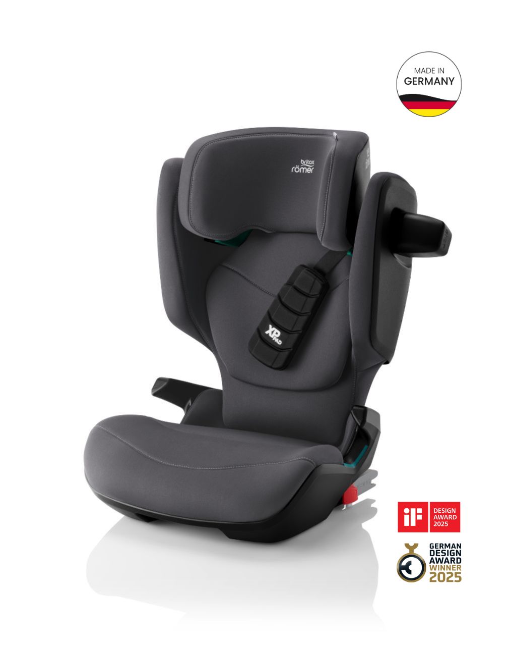 Britax romer κάθισμα αυτοκινήτου kidfix pro i-size (100-150cm) classic midnight grey