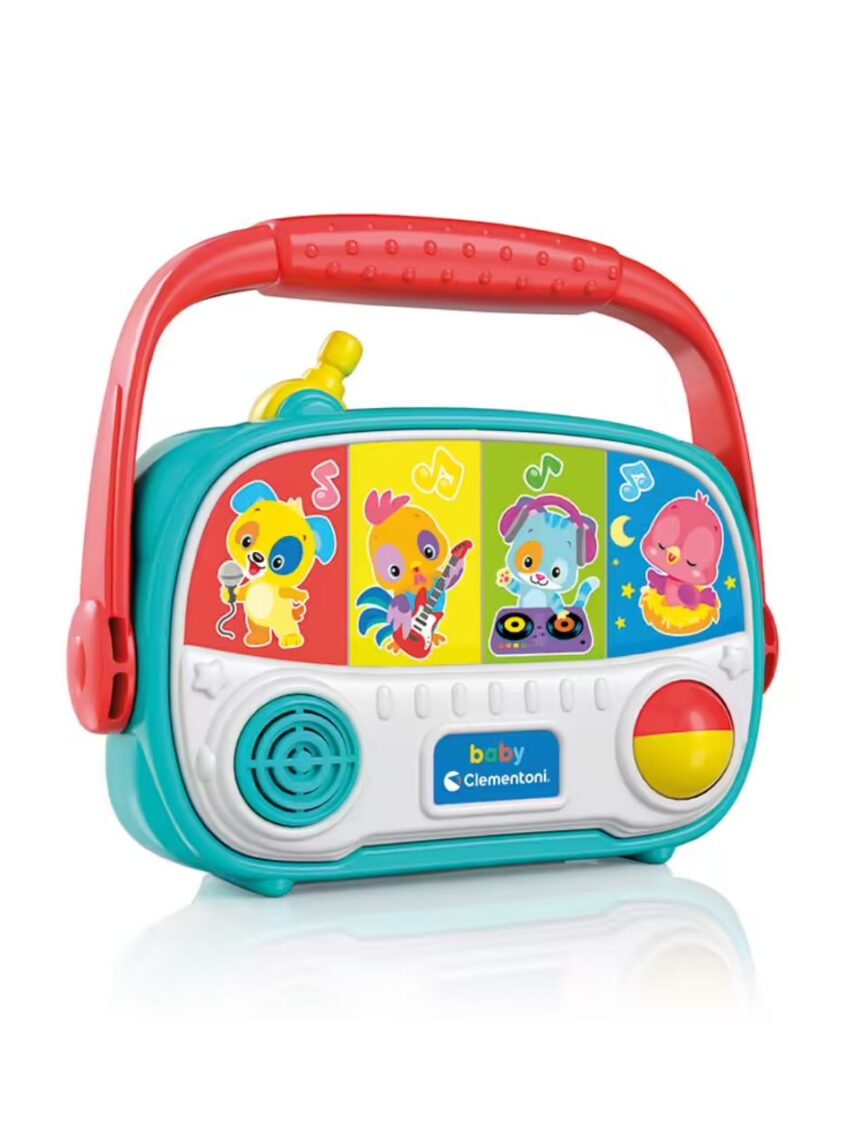 Baby clementoni βρεφικό παιχνίδι baby ραδιόφωνο 1000-17459 - BABY CLEMENTONI