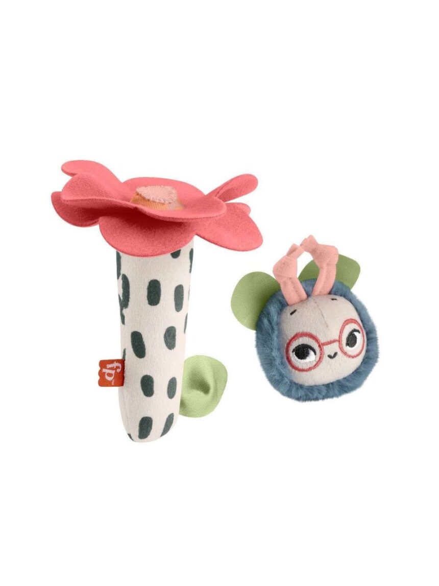 Mattel fisher-price planet friends κουδουνίστρα λουλουδάκι μελισσούλα 3m+ hyr56 - Fisher-Price