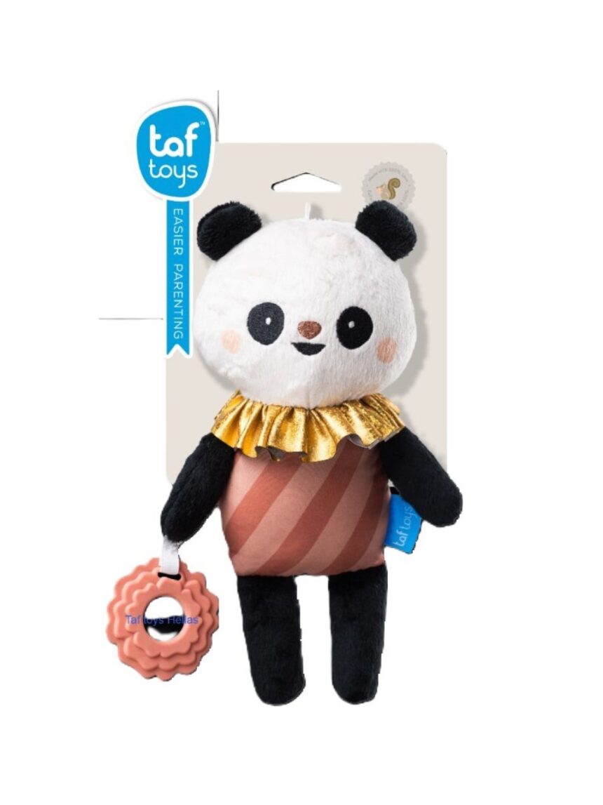 Taf toys λούτρινο πάντα με μασητικό pamela plus toy t13595 - Taf-toys