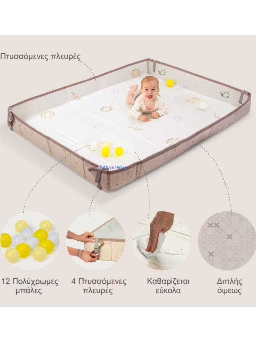 Taf toys χαλάκι δραστηριοτήρων fold 'n fun mat t-13505 - Taf-toys