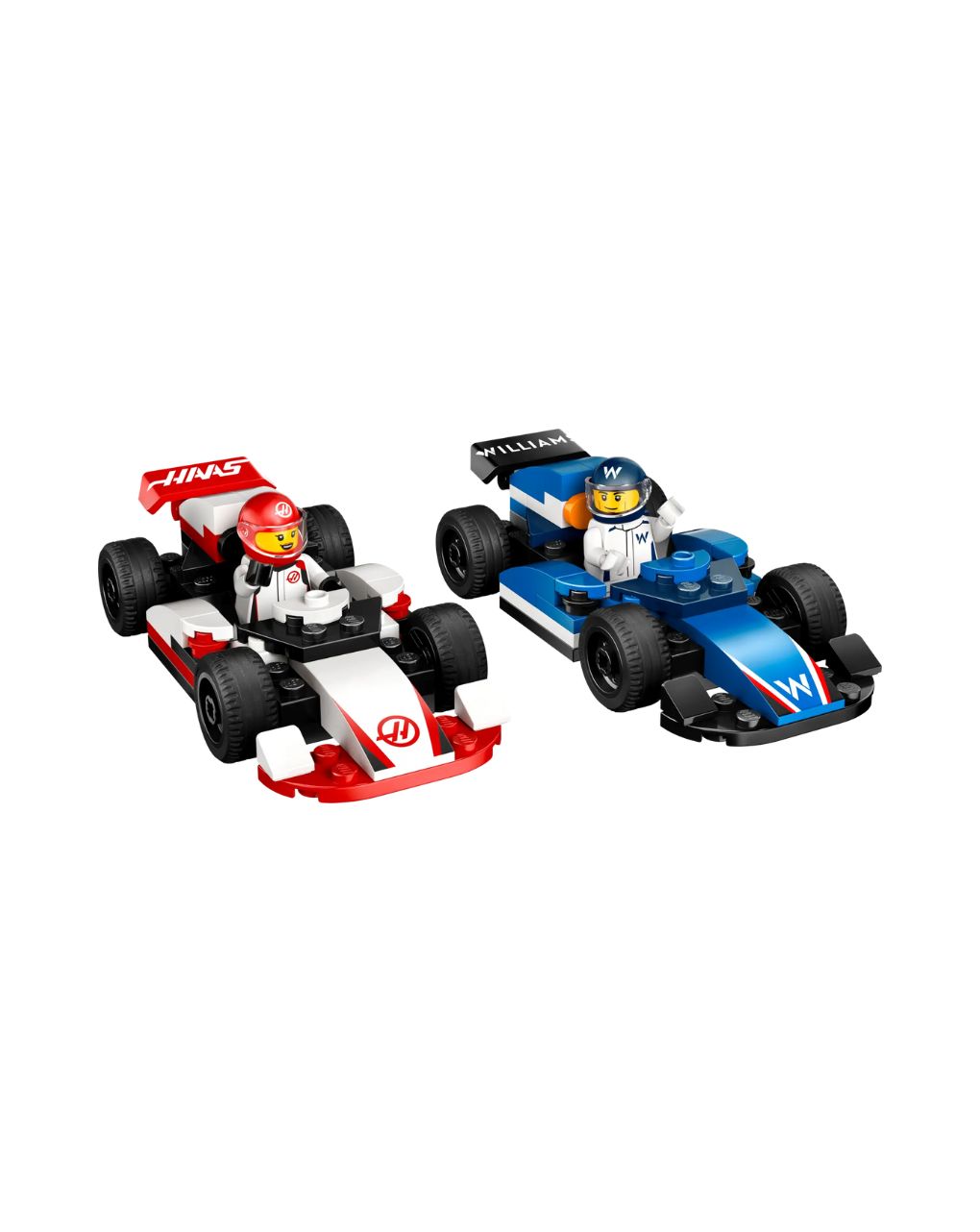 Lego city f1 williams racing & haas f1 race cars 60464 - Lego