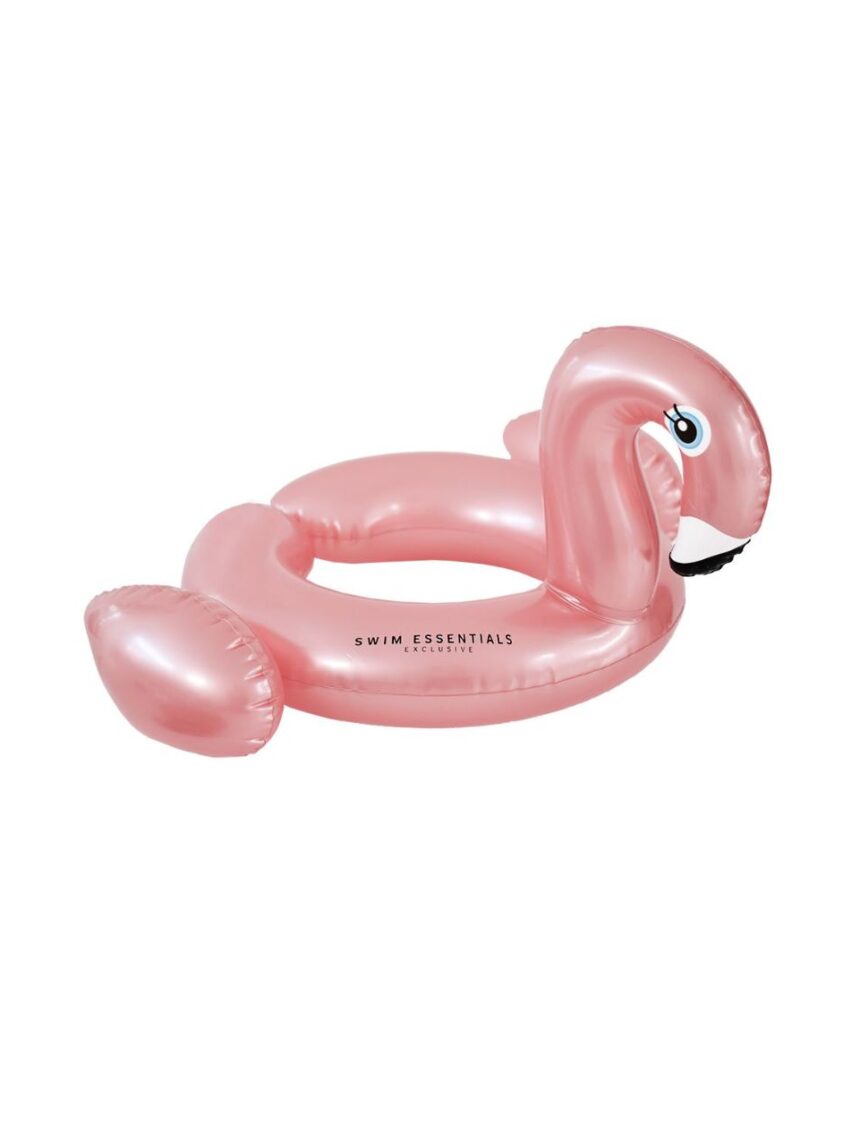 Swim essentials φουσκωτό σωσίβιο θαλάσσης 56cm splitring rose gold flamingo swe-2020se04 - Swim Essentials