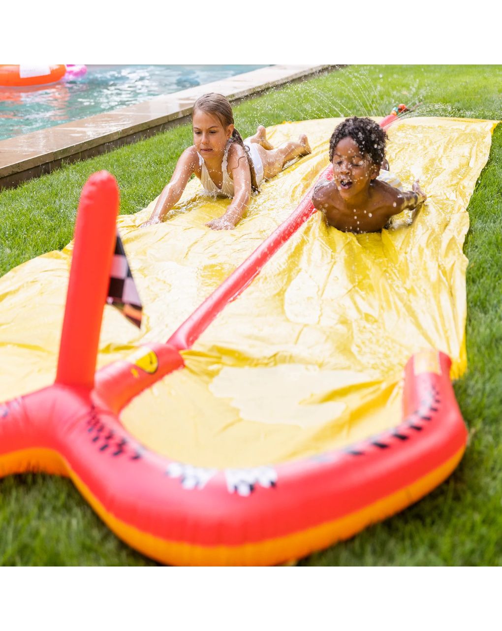 Swim essentials waterslide racing sprinkler παιχνίδι αγώνων νερού με ψεκαστήρες swe-2020se118 - Swim Essentials