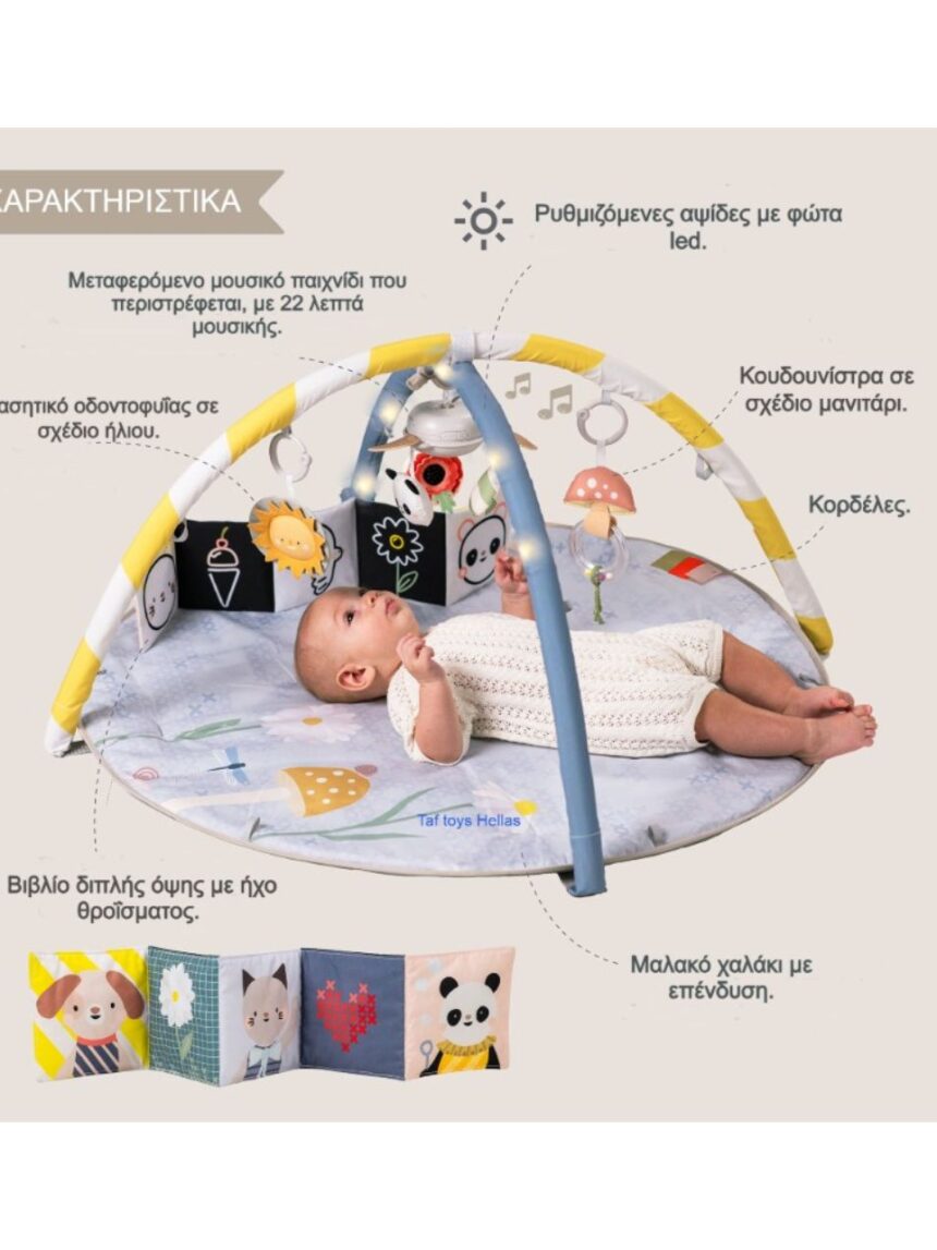 Taf toys γυμναστήριο δραστηριοτήτων melody bloom gym t13495 - Taf-toys