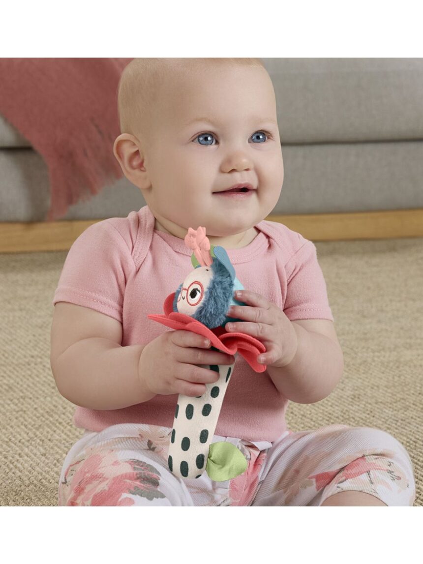 Mattel fisher-price planet friends κουδουνίστρα λουλουδάκι μελισσούλα 3m+ hyr56 - Fisher-Price