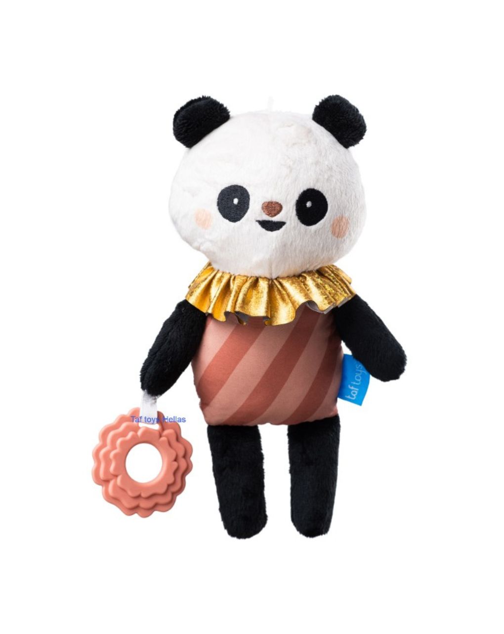 Taf toys λούτρινο πάντα με μασητικό pamela plus toy t13595 - Taf-toys