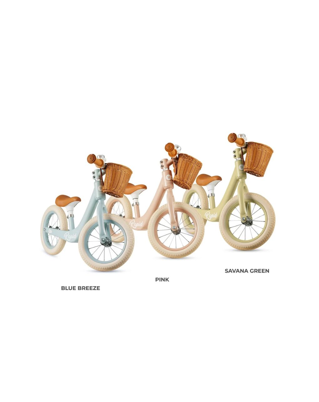 Kinderkraft ποδηλατάκι ισορροπίας rapid 2 blue breeze krrapi02blu0000 - Kinderkraft