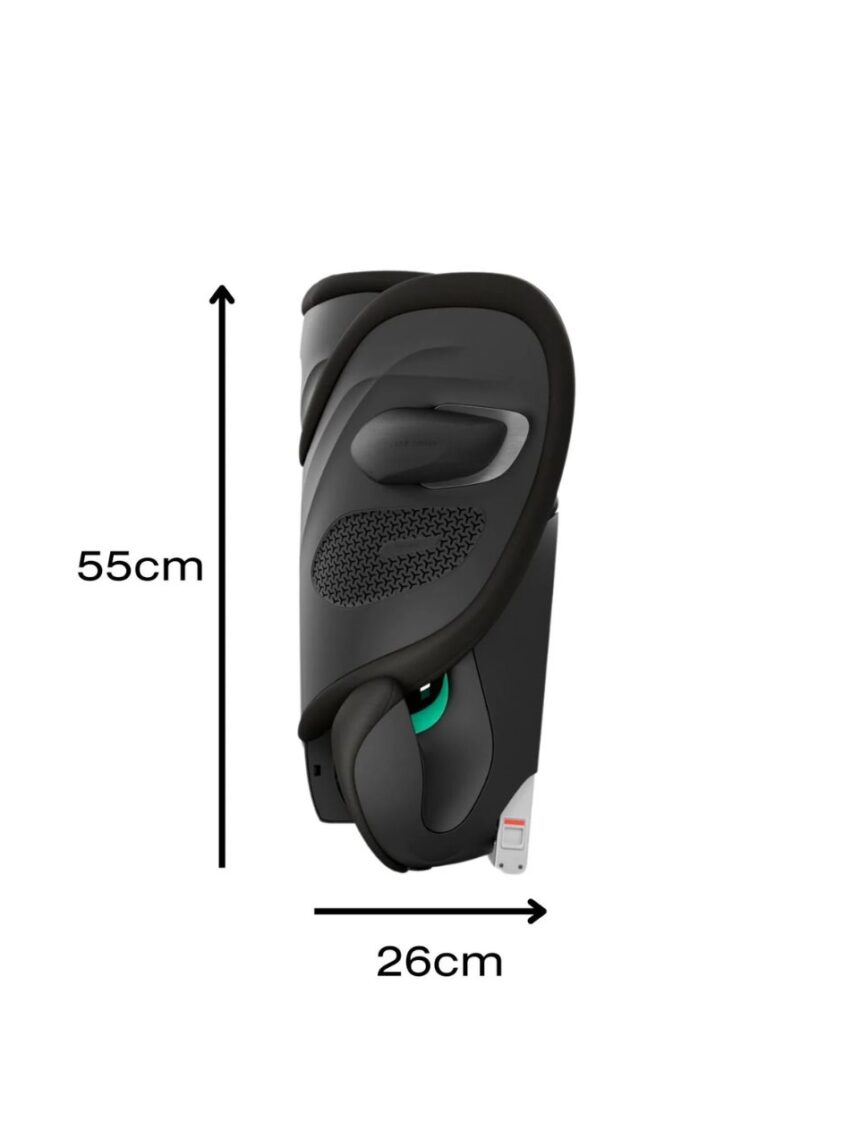 Cybex κάθισμα αυτοκινήτου solution g2 i-fix plus (100-150cm) moon black - Cybex