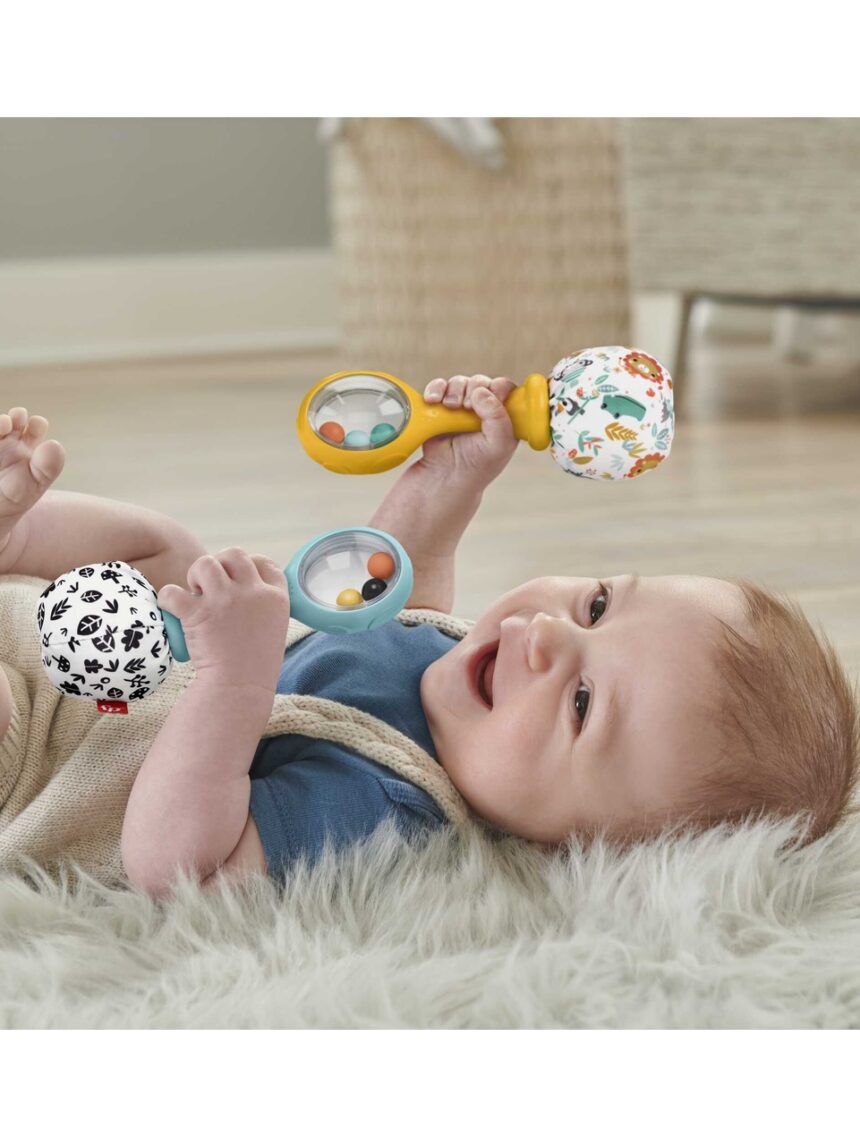 Mattel fisher price κουδουνίστρα μαράκες 3m+ hmf34 - Fisher-Price