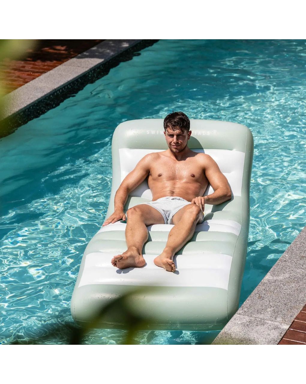 Swim essentials πολυτελής φουσκωτή πολυθρόνα νερού 180cm swe-2020se752 - Swim Essentials