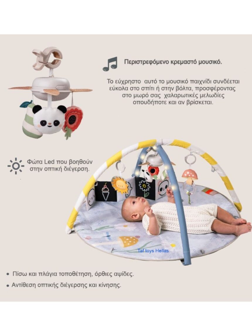 Taf toys γυμναστήριο δραστηριοτήτων melody bloom gym t13495 - Taf-toys