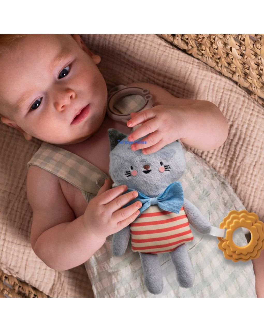 Taf toys κρεμαστό παιχνίδι γατάκι clara activity toy t13525 - Taf-toys