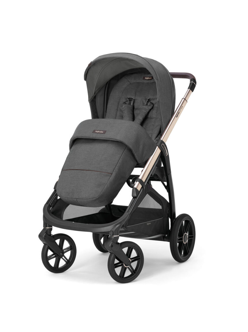 Inglesina σύστημα μεταφοράς quattro aptica darwin recline με  palladio black velvet grey - Inglesina