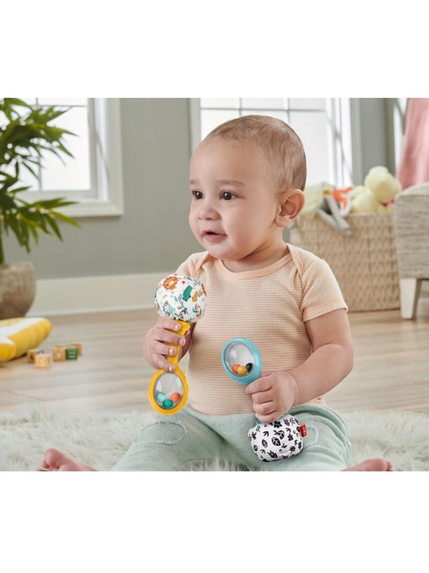 Mattel fisher price κουδουνίστρα μαράκες 3m+ hmf34 - Fisher-Price