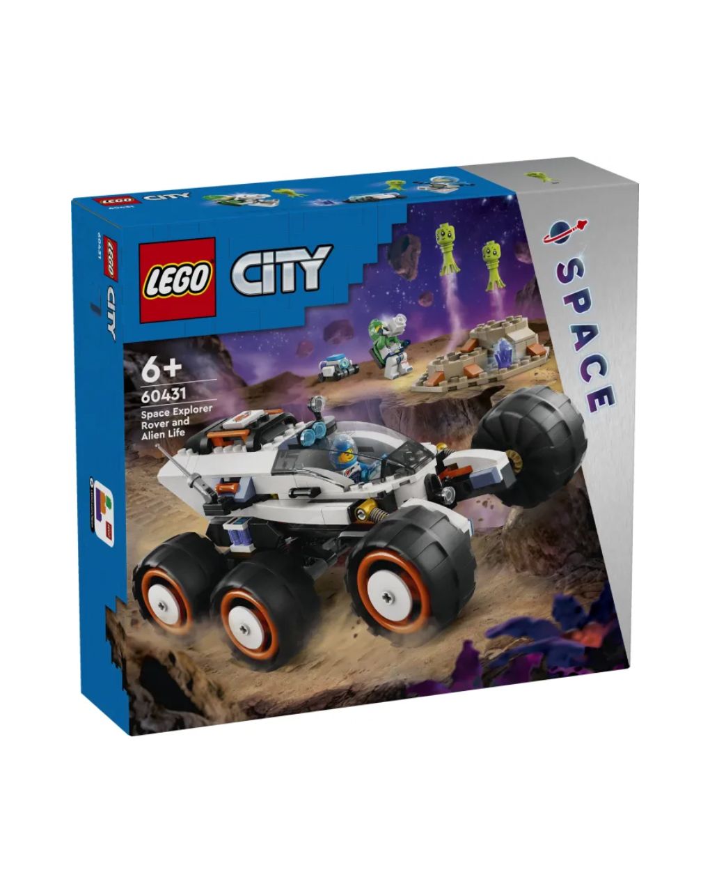 Lego city space explorer rover & alien life 60431