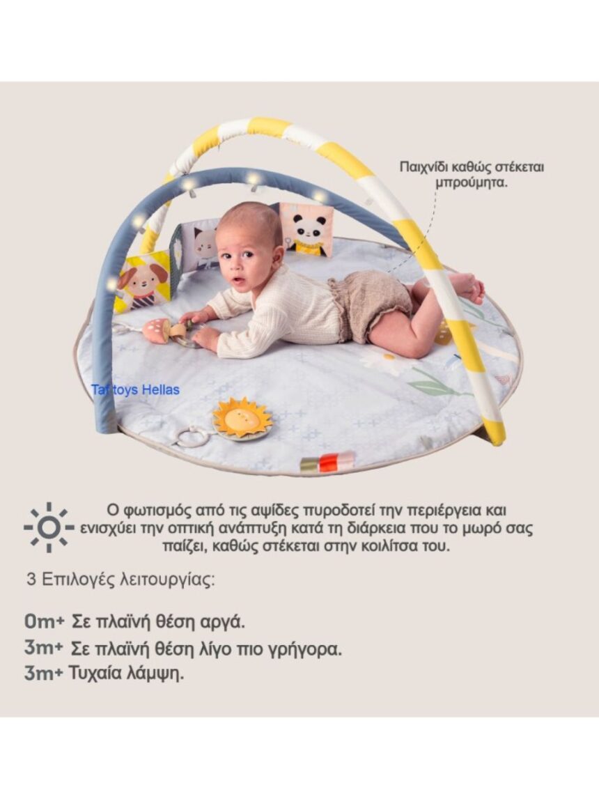 Taf toys γυμναστήριο δραστηριοτήτων melody bloom gym t13495 - Taf-toys