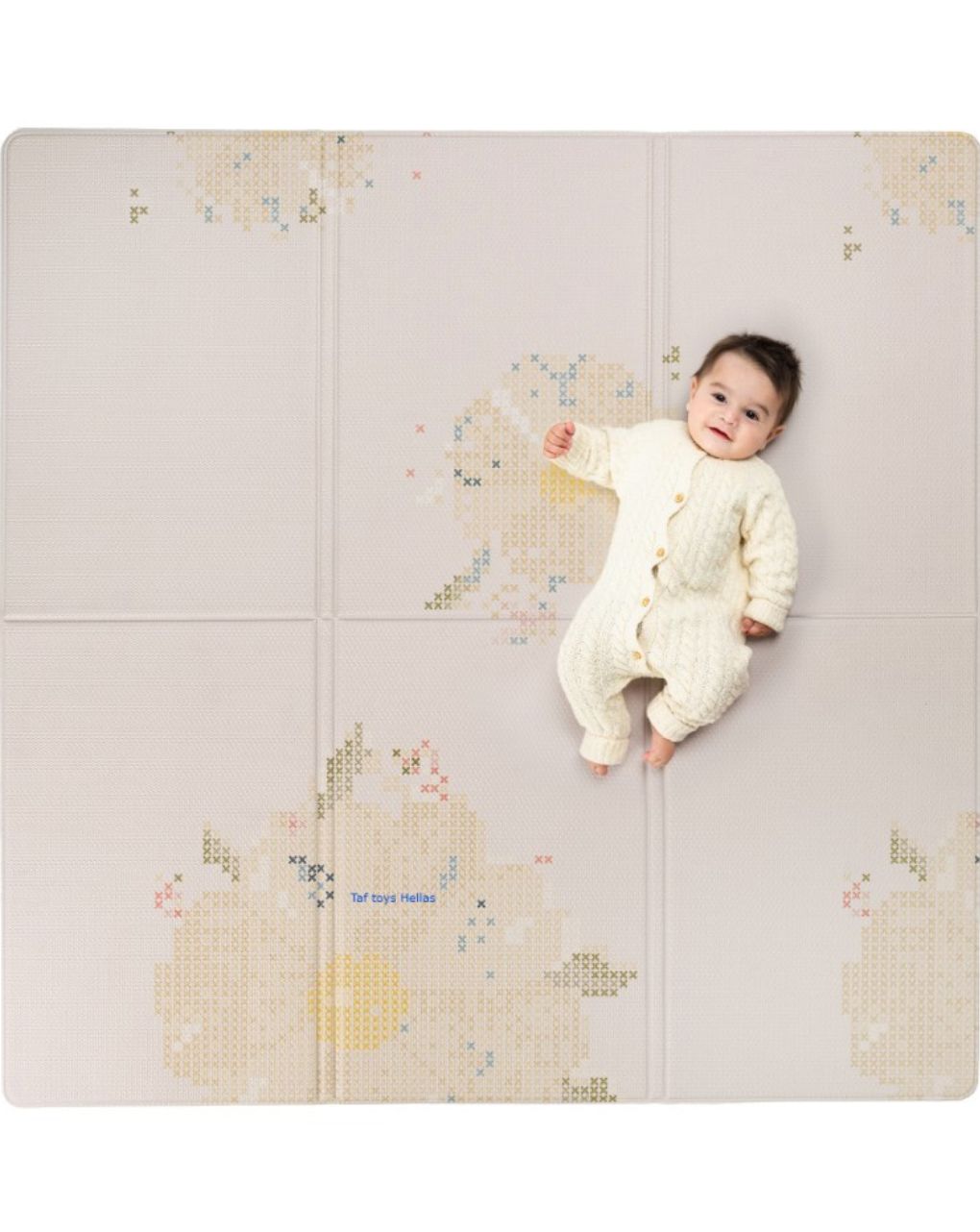 Taf toys αναδιπλούμενο χαλάκι δραστηριοτήτων fold ‘n play bloom t13675