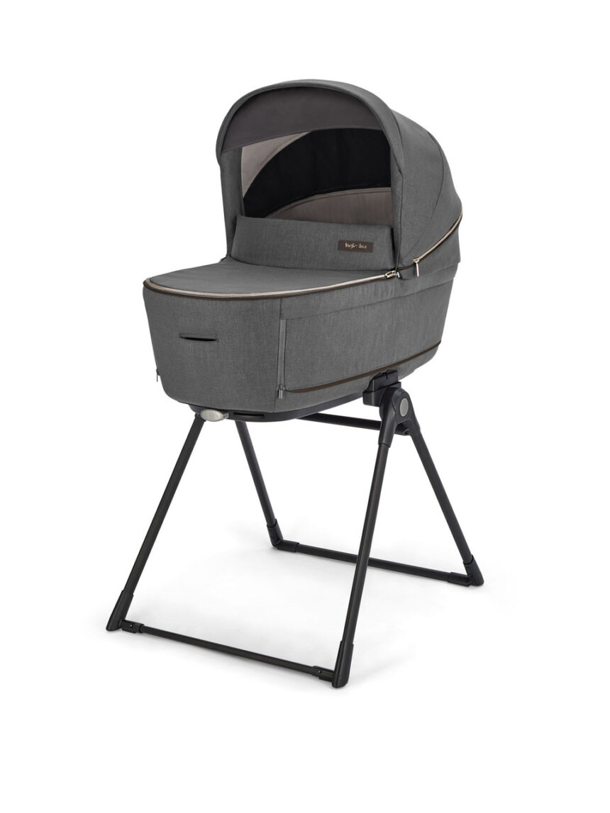Inglesina σύστημα μεταφοράς quattro aptica darwin recline με  palladio black velvet grey - Inglesina