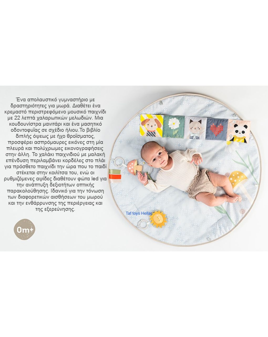 Taf toys γυμναστήριο δραστηριοτήτων melody bloom gym t13495 - Taf-toys