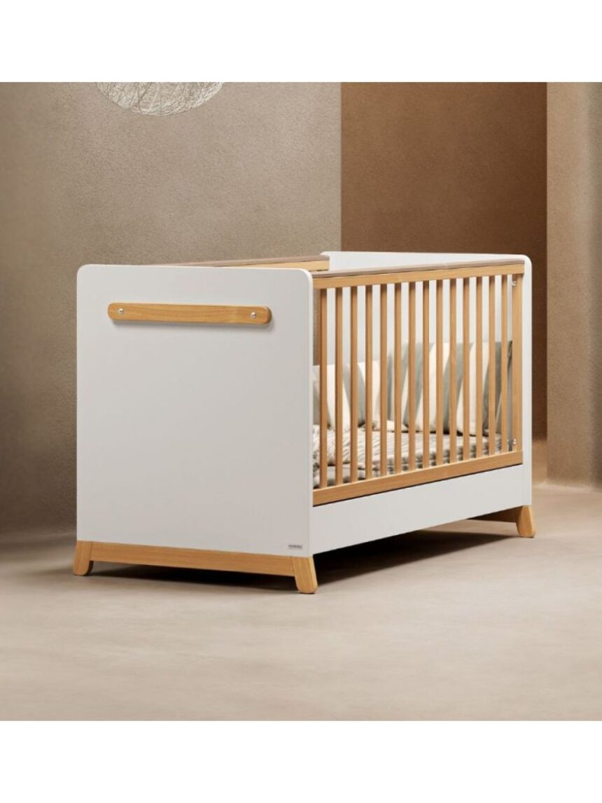 Casababy βρεφικό κρεβάτι μετατρεπόμενο σε προεφηβικό palmer white 590337 - CASABABY