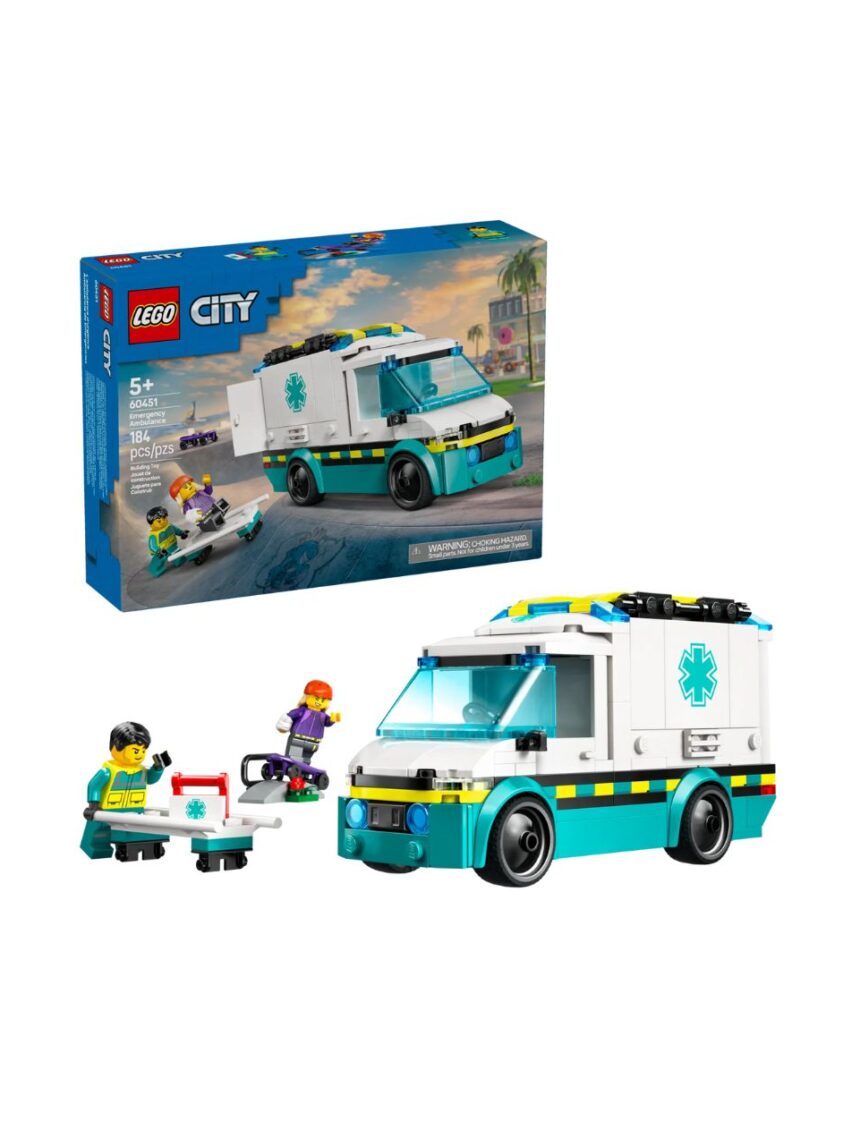 Lego city emergency ambulance 60451 - Lego, Lego City
