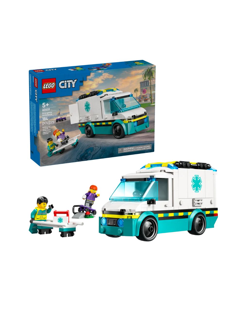 Lego city emergency ambulance 60451 - Lego, Lego City