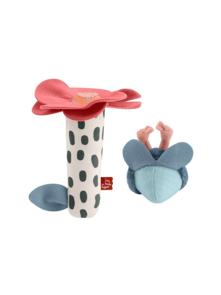 Mattel fisher-price planet friends κουδουνίστρα λουλουδάκι μελισσούλα 3m+ hyr56 - Fisher-Price