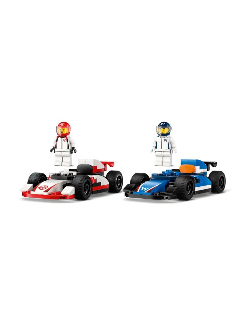 Lego city f1 williams racing & haas f1 race cars 60464 - Lego