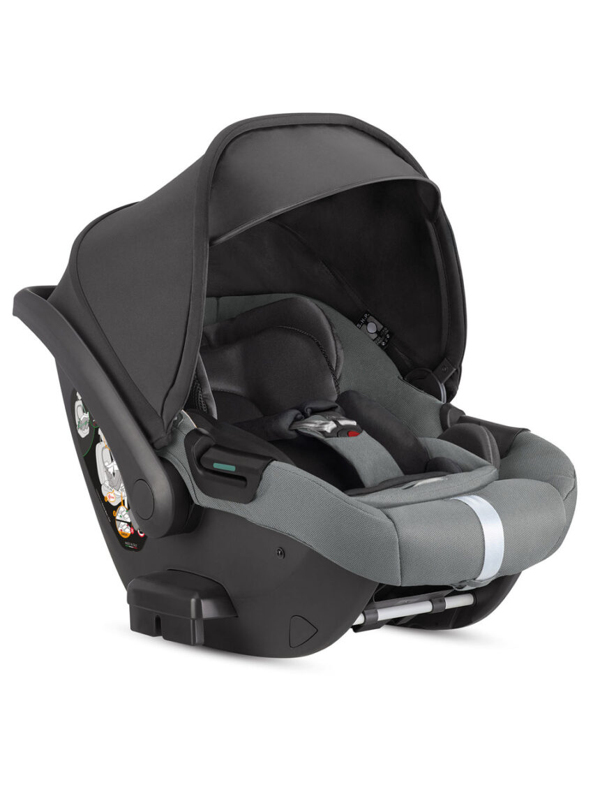 Inglesina σύστημα μεταφοράς quattro aptica xt darwin recline με σκελετό nero canyon grey - Inglesina