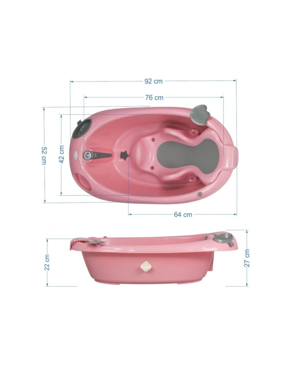 Bebe stars μπανιέρα ocean pink 22-185 - Bebe Stars