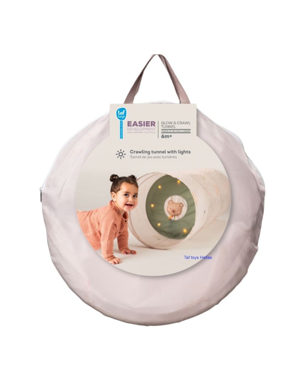 Taf toys τούνελ 120cm glow & co tunnel t13635 - Taf-toys