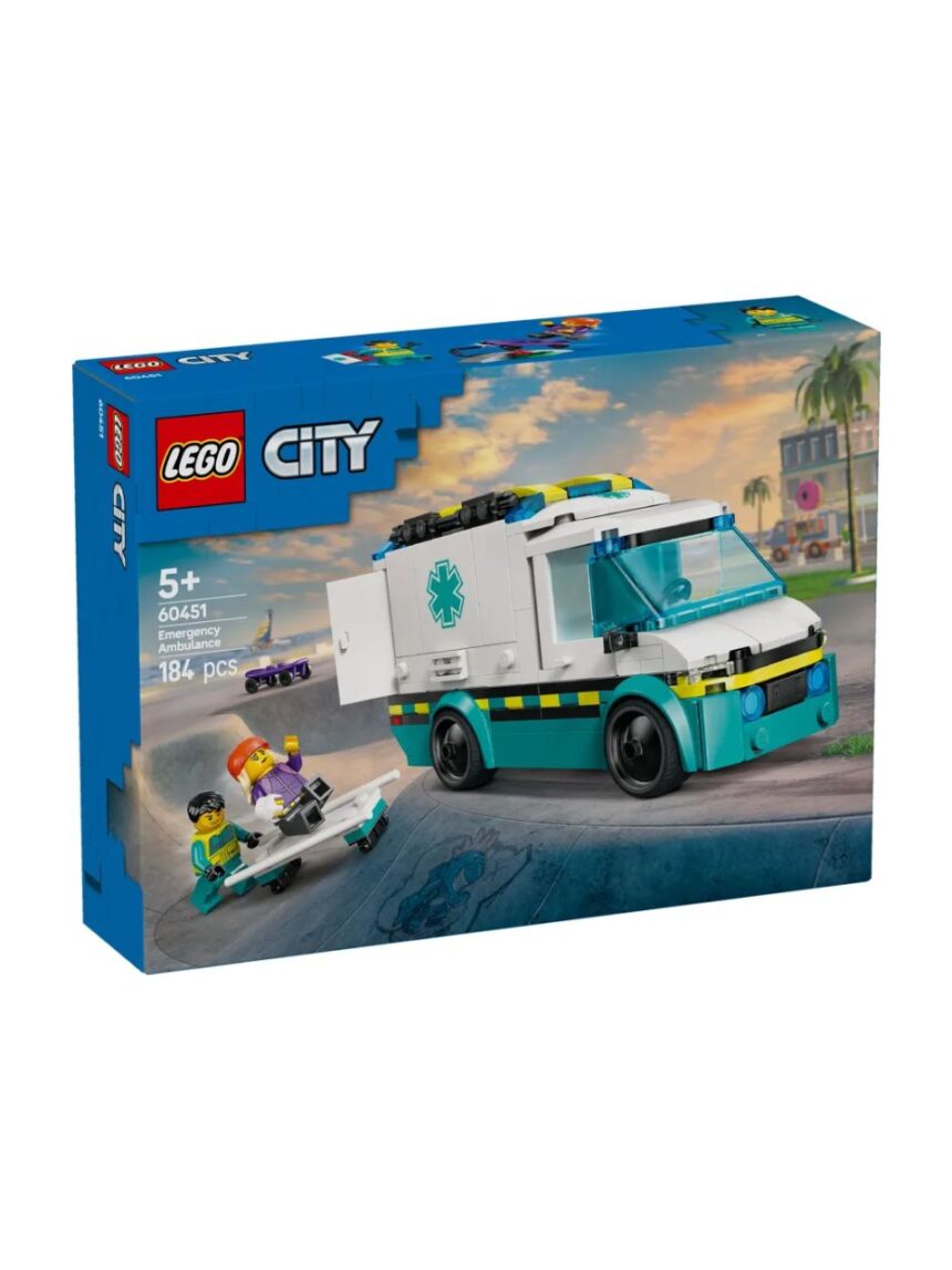 Lego city emergency ambulance 60451 - Lego, Lego City
