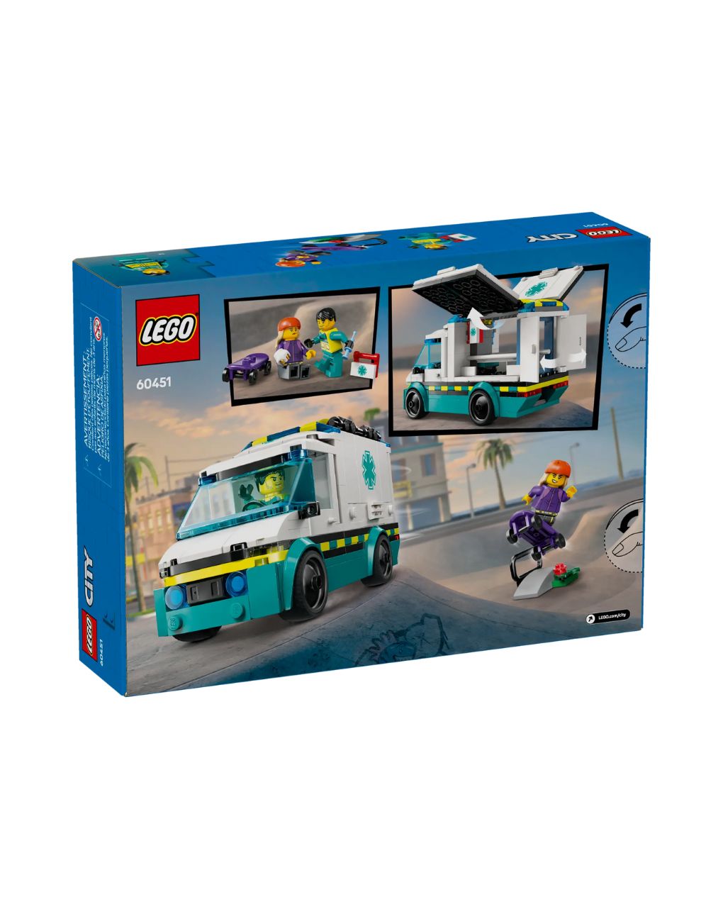 Lego city emergency ambulance 60451 - Lego, Lego City