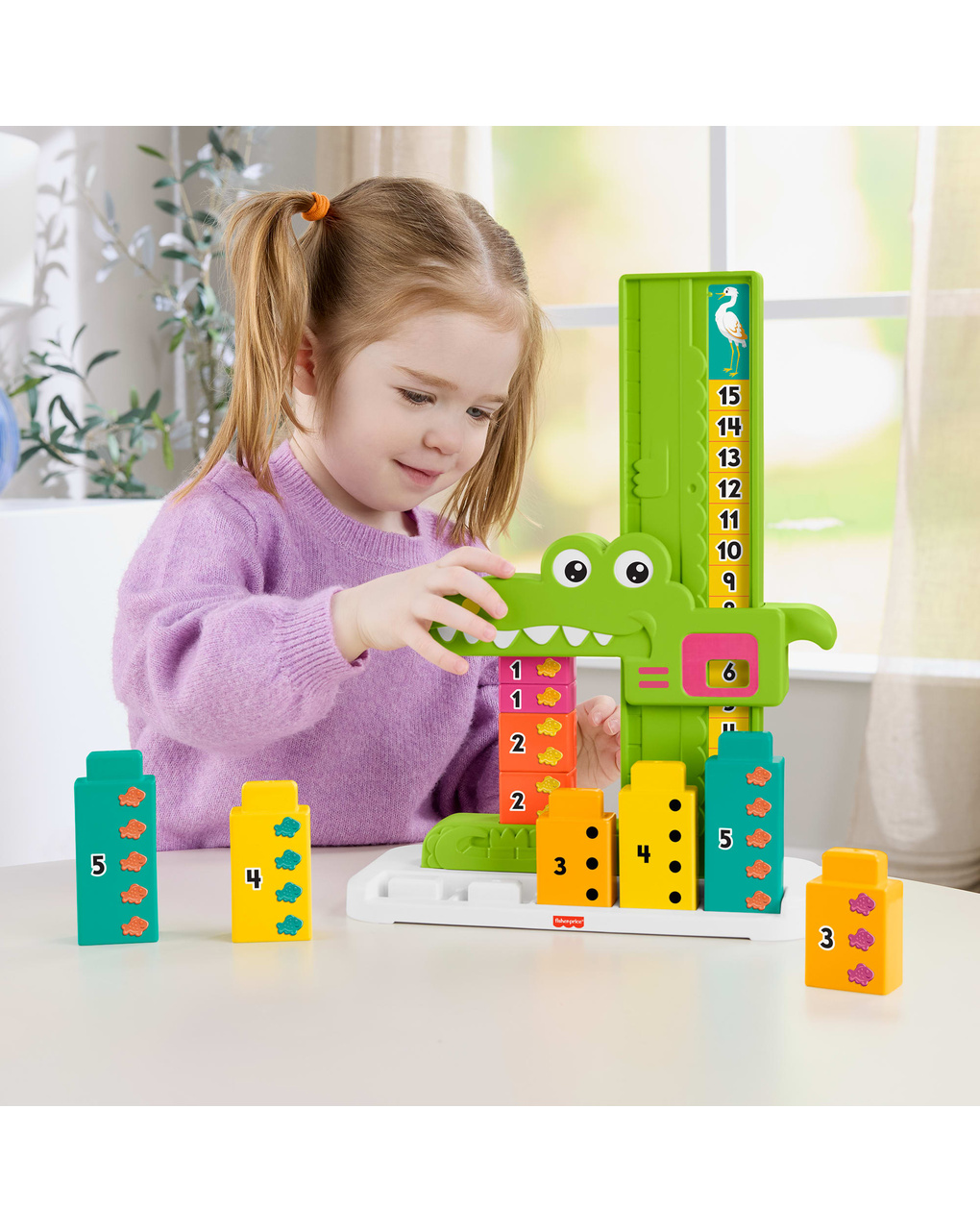 Mattel fisher price preschool αλιγάτορας μαθαίνω να μετρώ 3 ετών+ jct13 - Fisher-Price