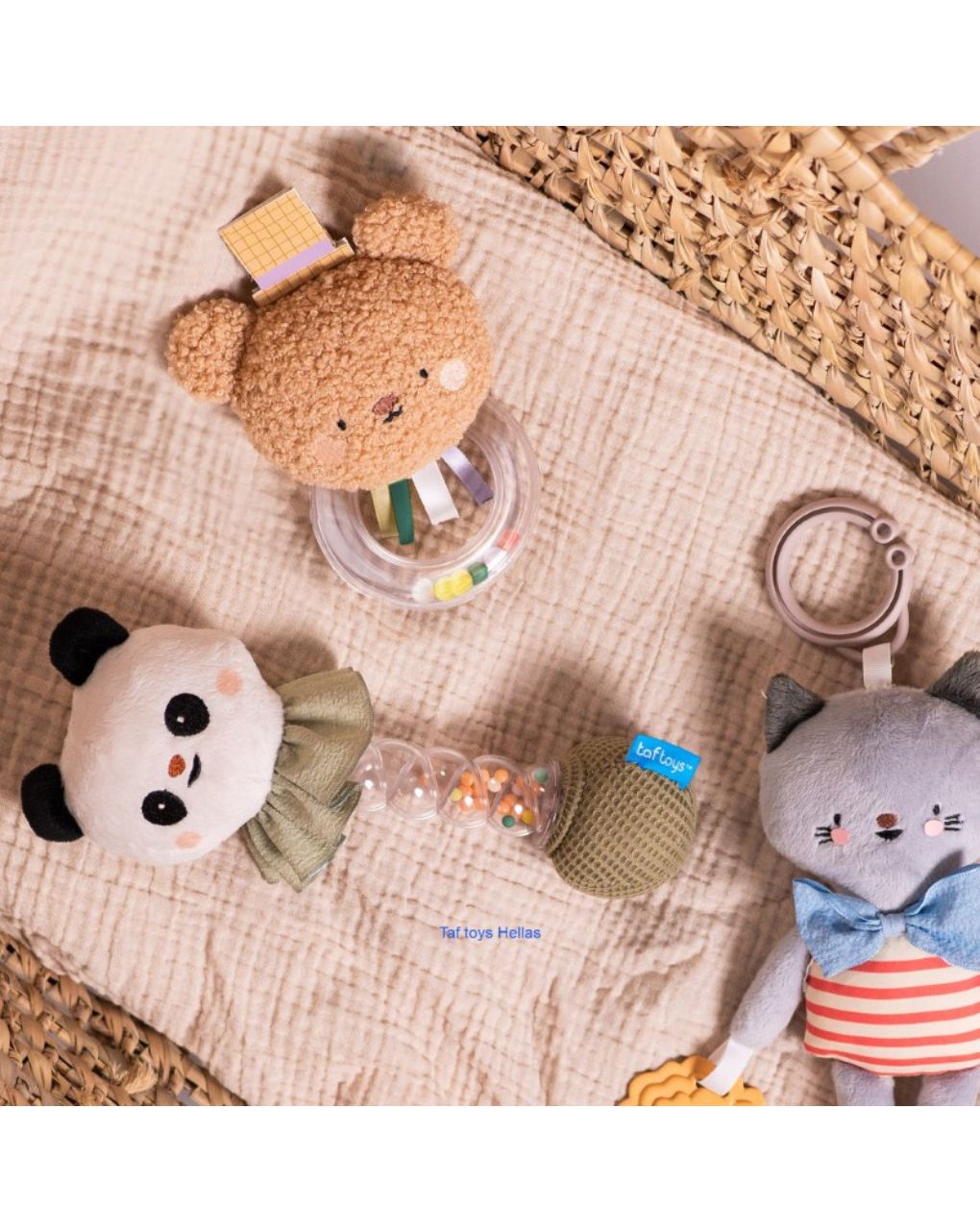 Taf toys κρεμαστό παιχνίδι γατάκι clara activity toy t13525 - Taf-toys