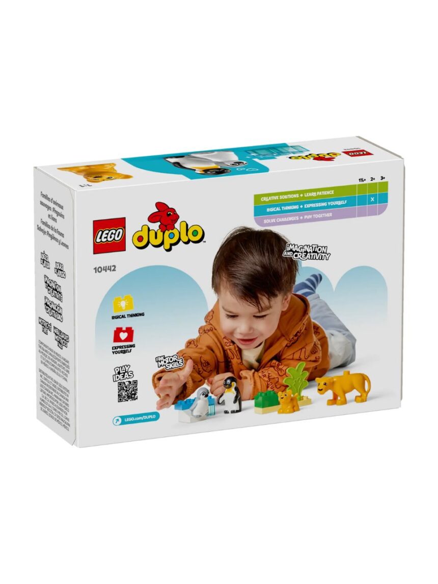 Lego duplo wild animal families: penguins & lions 10442 - DUPLO, Lego