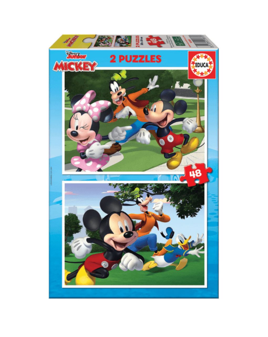 Educa παζλ mickey & friends 2×20 κομμάτια 18884