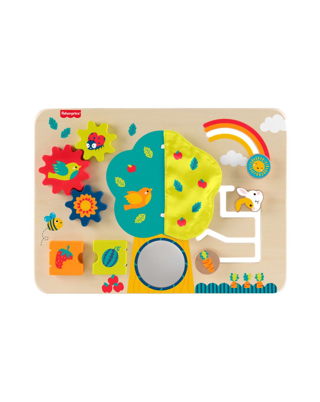 Mattel fisher-price ξύλινος σταθμός δραστηριοτήτων 6m+ jdm53 - Fisher-Price