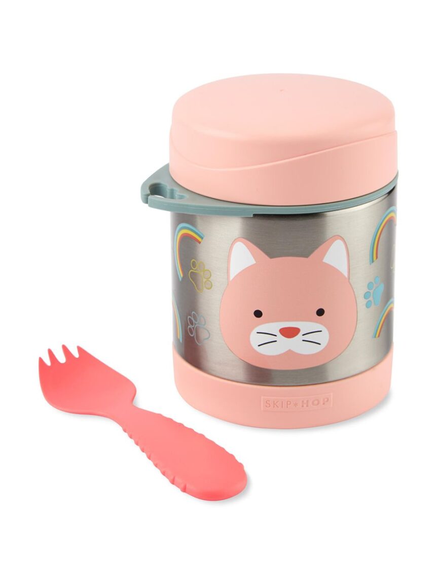 Skip hop zoo δοχείο-θερμός τροφής 350ml cat 9q337210 - SKIP HOP